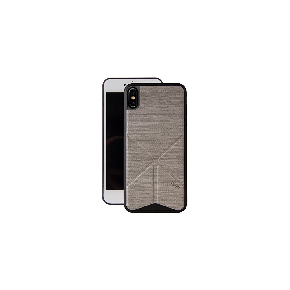 Coque Transformaligne Grise iPhone X