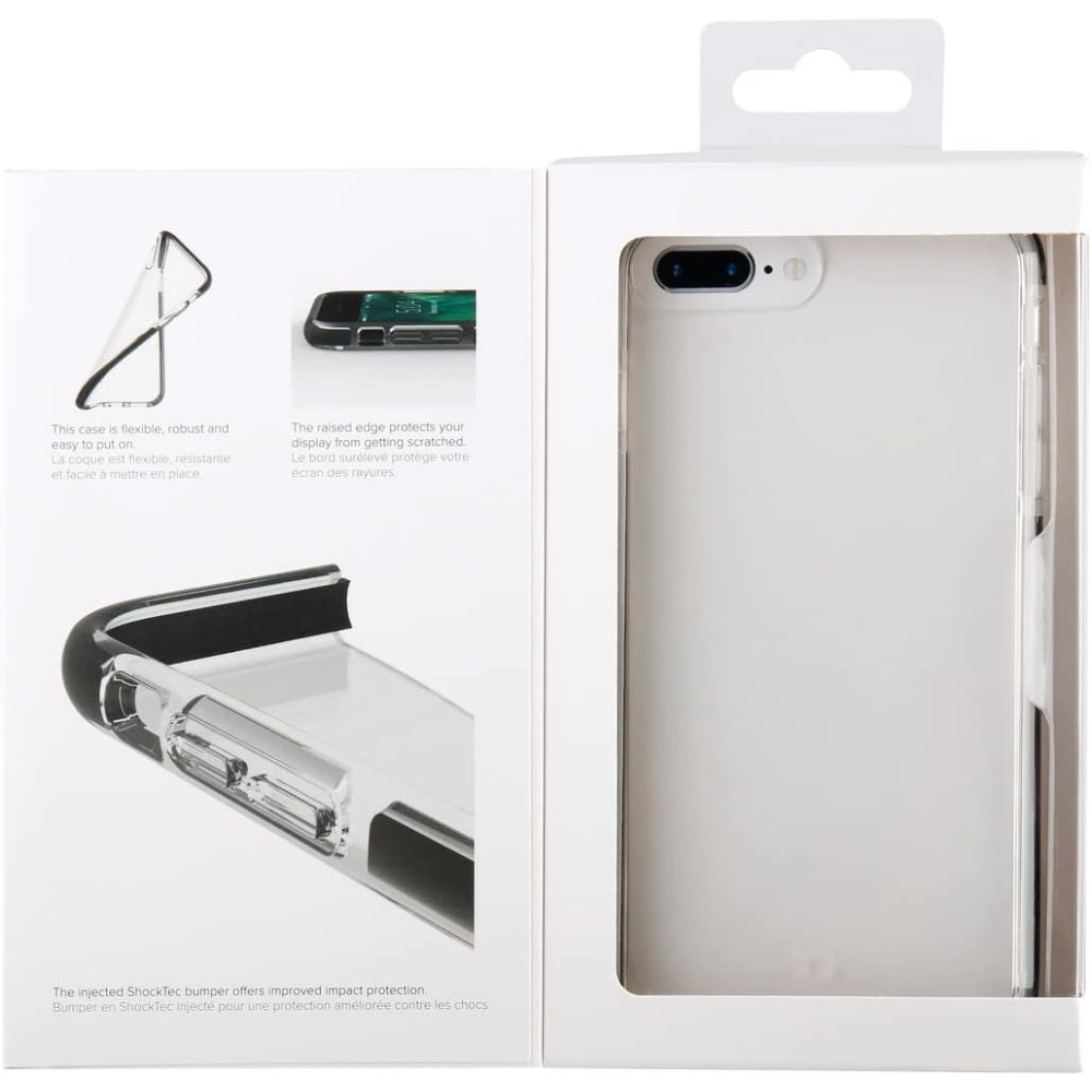 Coque XQISIT Bumper en TPU iPhone 6+/6s+/7+/8+
