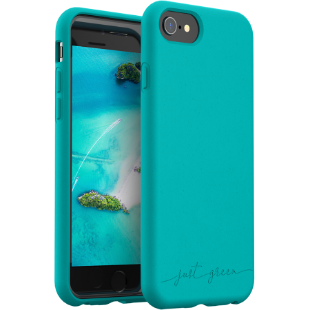 Coque iPhone SE 2022/SE/8/7/6S/6 Natura Blue Lagoon