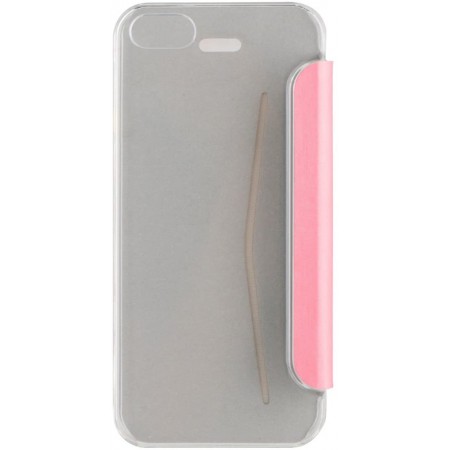 Etui folio flap adour Xqisit rose iPhone 5 5S SE