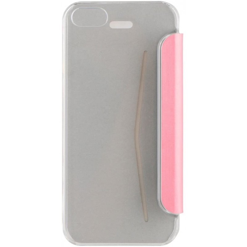 Etui folio flap adour Xqisit rose iPhone 5 5S SE