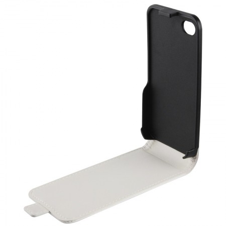 Xqisit - FlipCover iPhone 4/4S Blanc