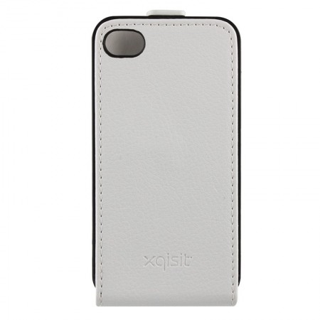 Xqisit - FlipCover iPhone 4/4S Blanc