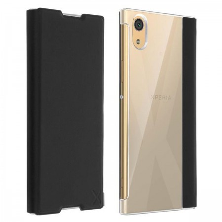 Etui Clapet Portefeuille Muvit Sony Xperia XA1 - Noir - Made for Xperia
