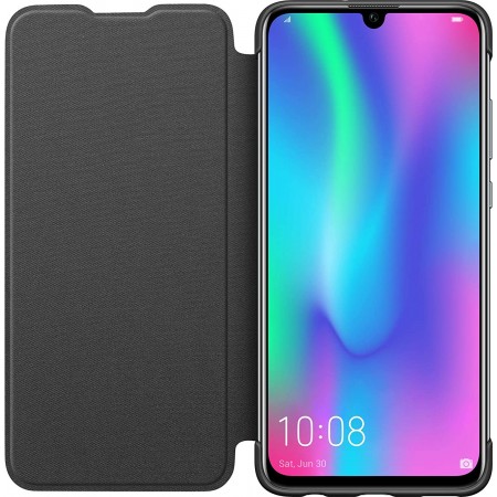 Etui folio Honor Gris pour Honor 10 Lite