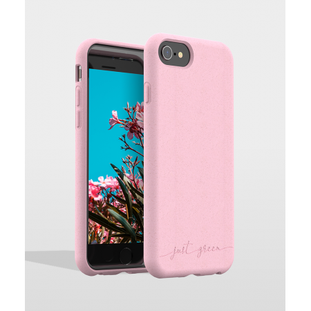 Coque biodégradable Apple iPhone SE (2020)/8/7/6S/6 rose