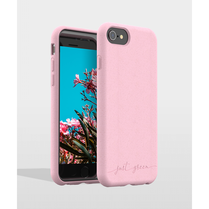 Coque biodégradable Apple iPhone SE (2020)/8/7/6S/6 rose