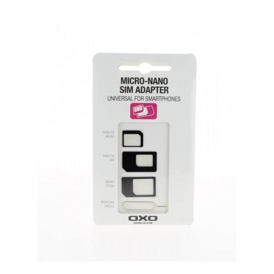 Lot de 3 Adaptateurs pour carte Sim