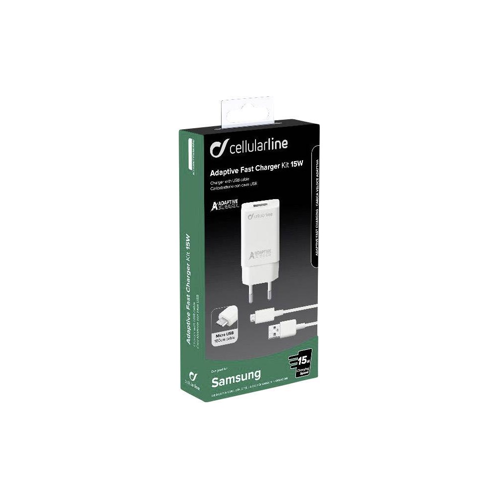 Chargeur USB-A 15w Micro USB