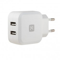 Chargeur mural 2x USB et câble Lightning
