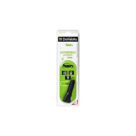 Chargeur allume-cigare USB 2,0 entrée 12-24V, sortie 5V/2,1A