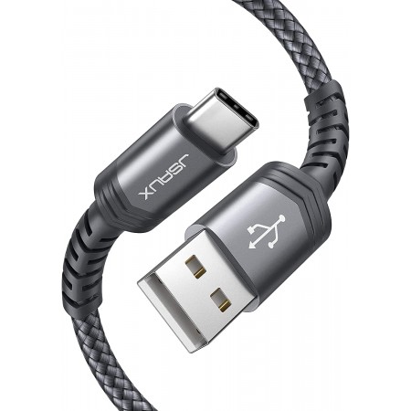 Câble USB C 3,1A Charge Rapide Nylon Tressé