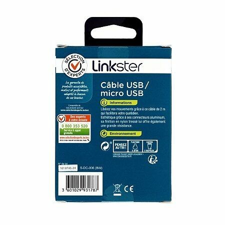 Câble USB/Micro USB 2M