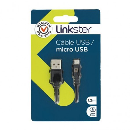 Câble de charge et Sync USB vers Micro-USB 1M20