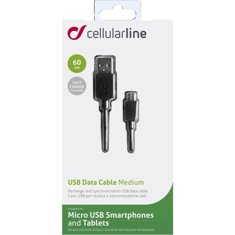 Câble USB-A vers Micro-USB 60cm