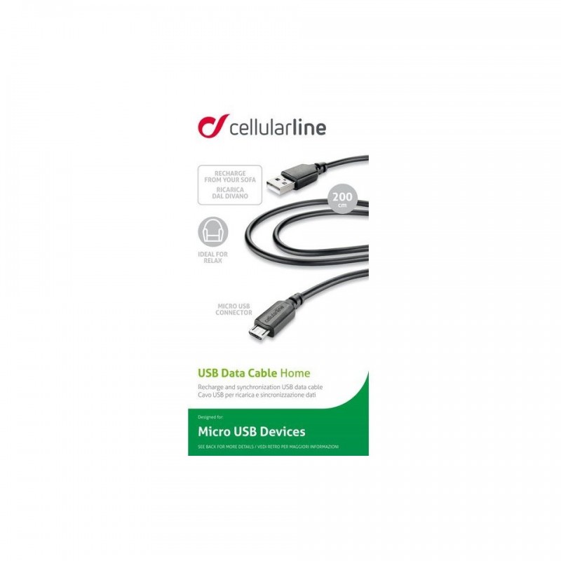 Câble USB-A vers Micro-USB 200cm