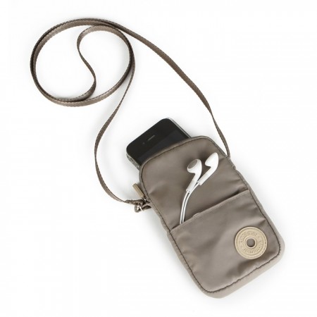 Pochette universelle pour téléphone avec passage câble