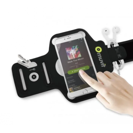 Brassard Universel - Noir - Lycra - 4.7"-5,7"