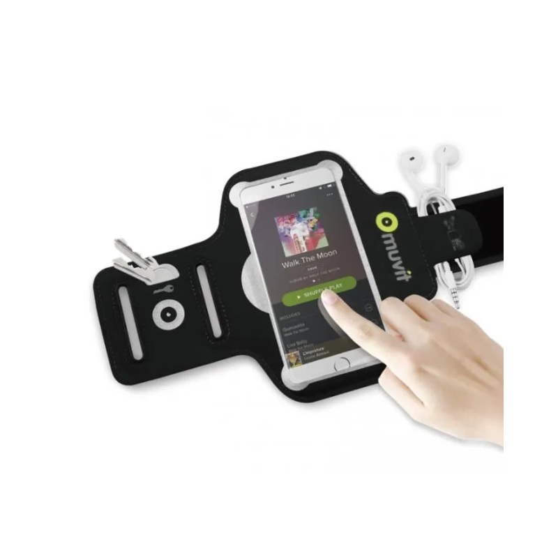 Brassard Universel - Noir - Lycra - 4.7"-5,7"