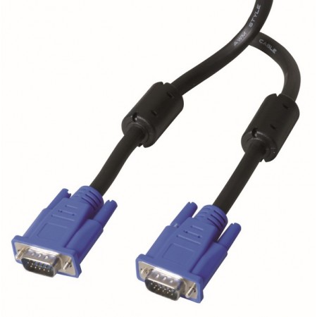 Cordon VGA mâle/mâle - 1,8m - FPE