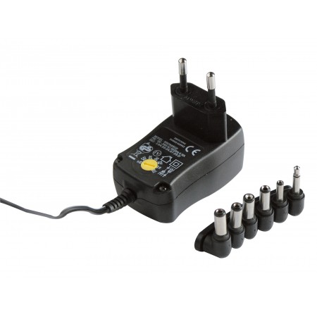 Alimentation 1A universelle 3 à 12v (6 embouts)