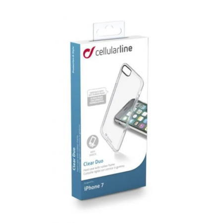Etui rigide avec cadre en caoutchouc pour iPhone 7,8/SE (2020)