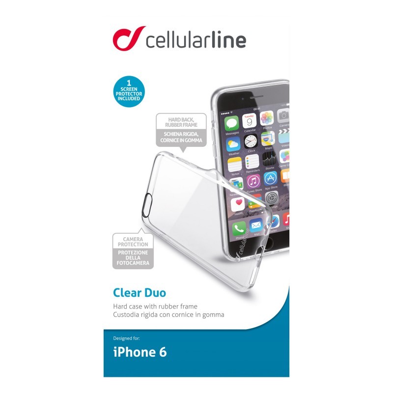 Coque en caoutchouc rehaussé pour iPhone 6S/S