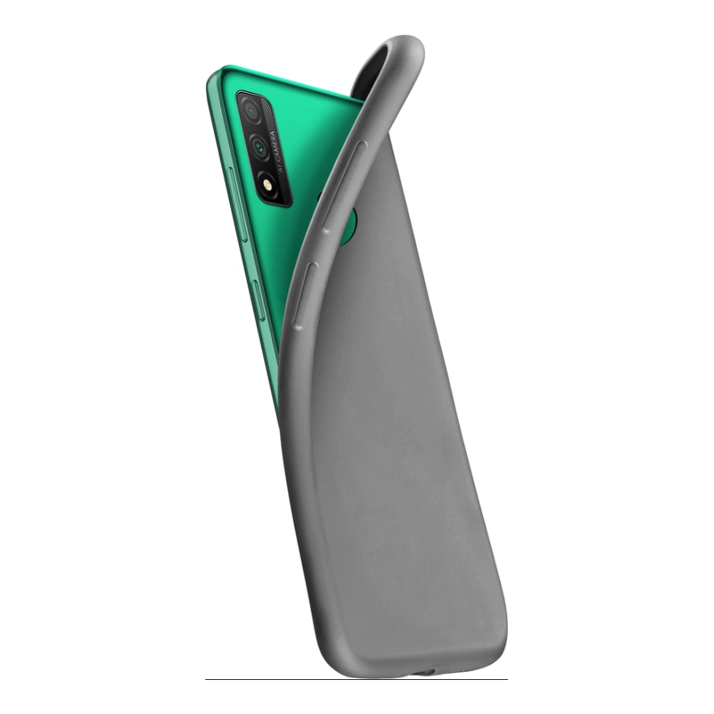 Etui en caoutchouc souple NOIR pour P Smart 2020