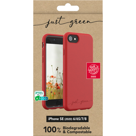 Coque Bio Pour iPhone 6/7/8 Rouge