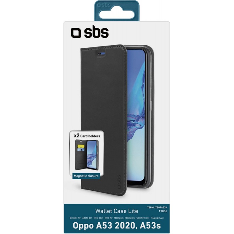 Coque rigide à clapet pour Oppo A53