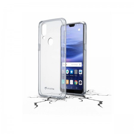 Coque rigide avec cadre en caoutchouc pour Huawei P20 Lite
