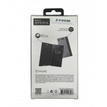 Coque pour Sony Xperia XZ1 rigide folio noir