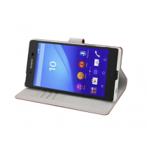 Coque à rabat Sony Xperia Z5 Rouge