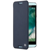 Coque rigide clapet bleu HTC Desire 650