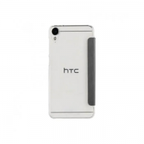Coque rigide clapet noire HTC Desire 10 Lifestyle