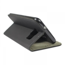 Coque folio pour Samsung S7 Edge Noire