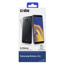 Coque arrière transparente pour Galaxy J4+