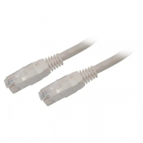 Câble RJ45 catégorie 5 UTP droit 1M blanc