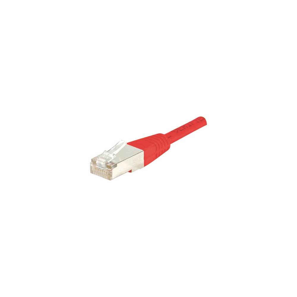 Câble RJ45 Cat 5e FTP 5M Rouge