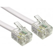 Câble ADSL RJ11 Mâle/Mâle 2M
