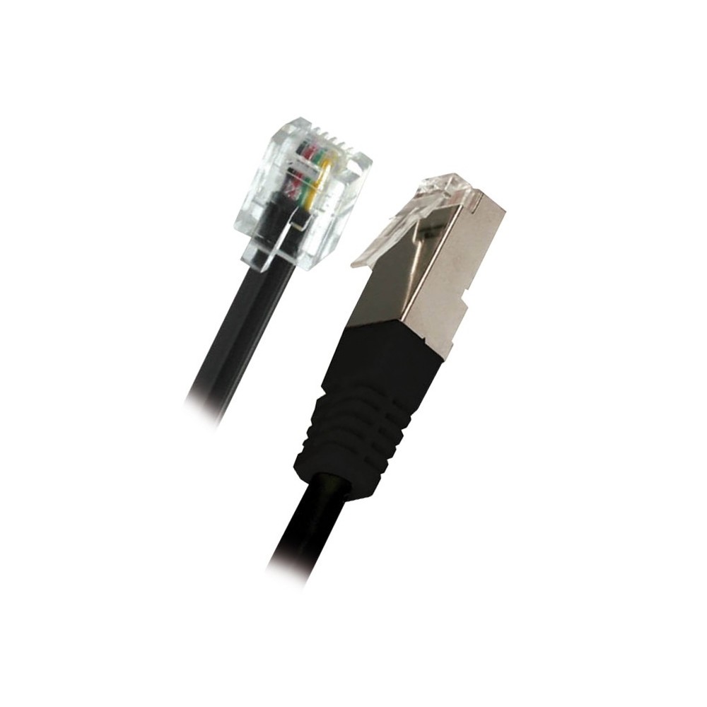 Câble RJ45 /RJ11 Mâle/Mâle - 1M8
