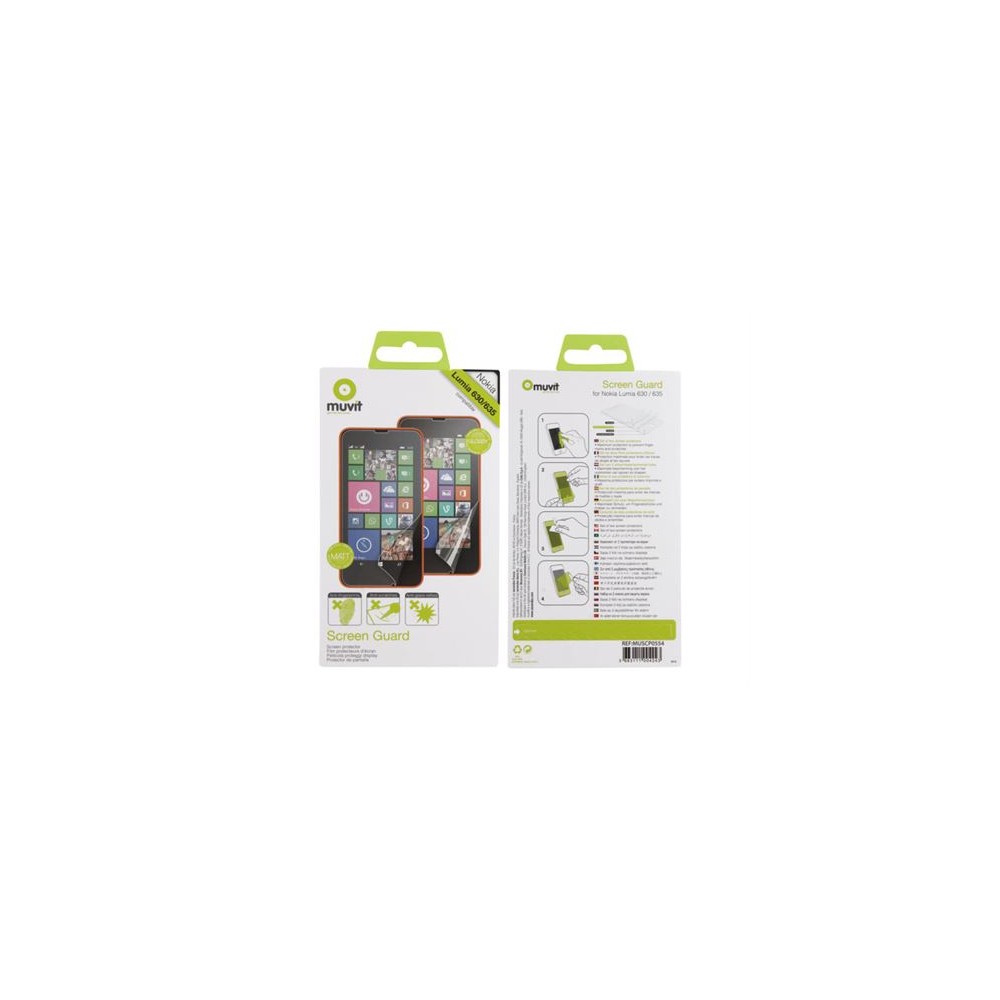 2 x Protections d'écran Nokia Lumia 630 - 635, Mate et Brillante