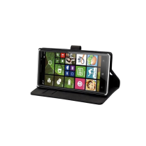 Etui Slim Folio S Noir pour Nokia Lumia 830