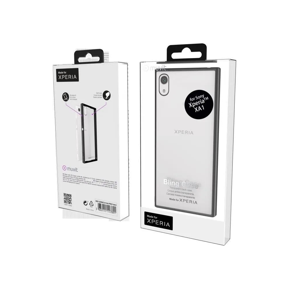 Coque arrière transparente XPERIA XA1