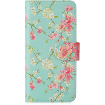 Etui rabat style fleur Galaxy J3 (2016)